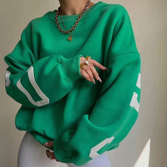 EB | Pullover mit Buchstabenaufdruck