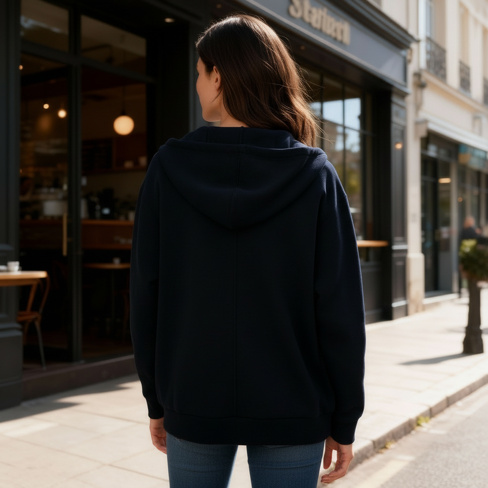 EB | Moderne Damenjacke mit Kapuze für Stil und Komfort