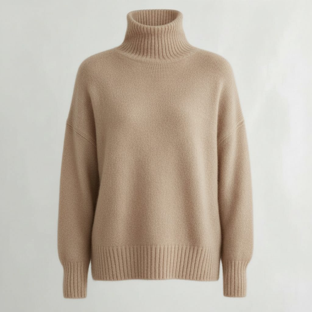 Rollkragenpullover Damen Komfort | EB