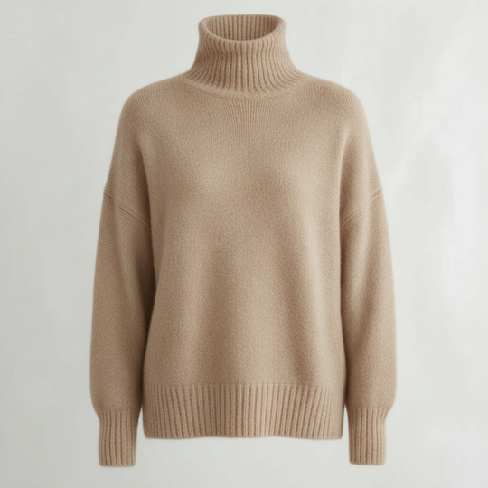 Rollkragenpullover Damen Komfort | EB