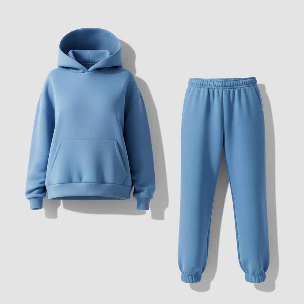 Jogging Set Damen Komfort Weiches Set Loungewear | EB