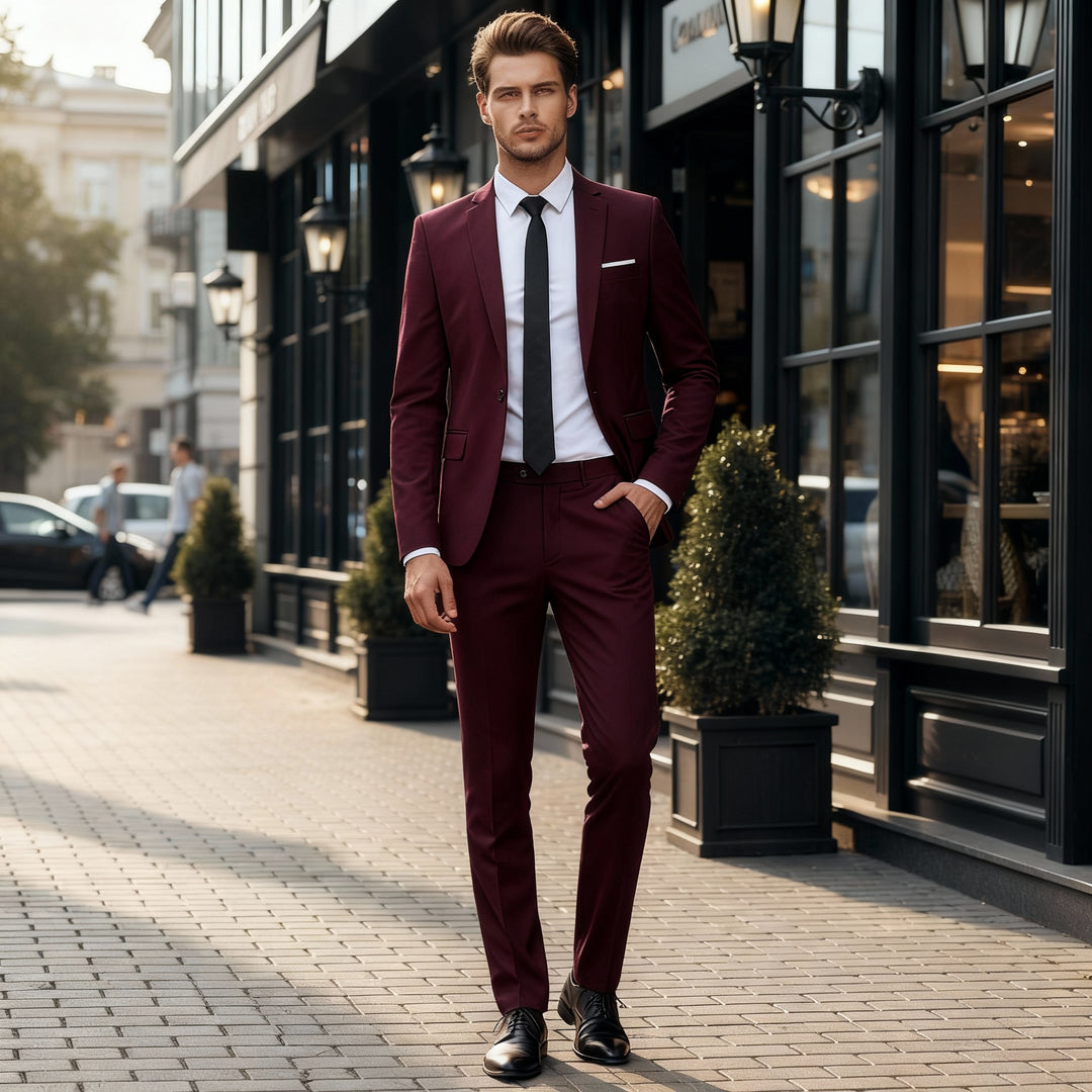 EB | Herren Business Anzug 2-teilig – Sakko & Hose