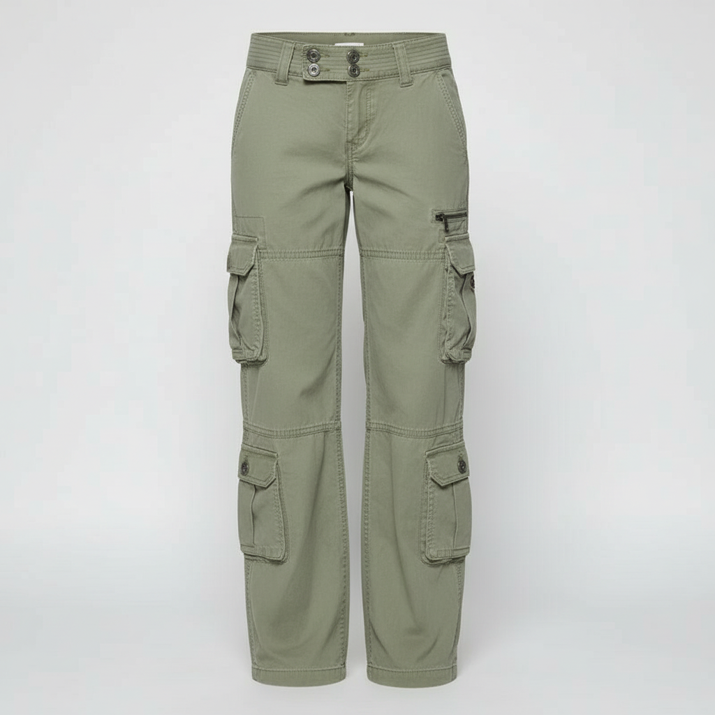 Damen Cargohose mit Taschen | EB