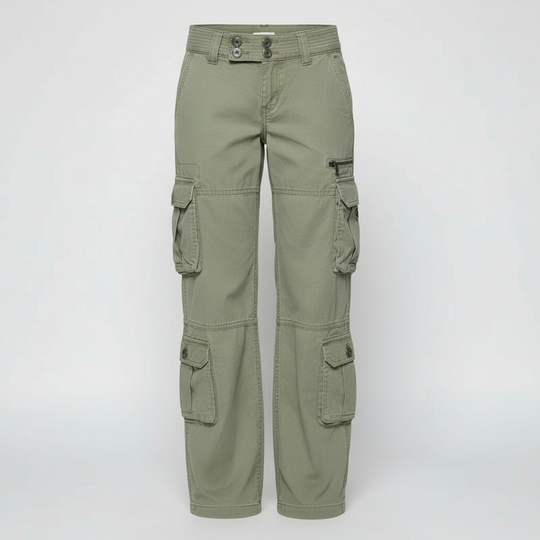 Damen Cargohose mit Taschen | EB