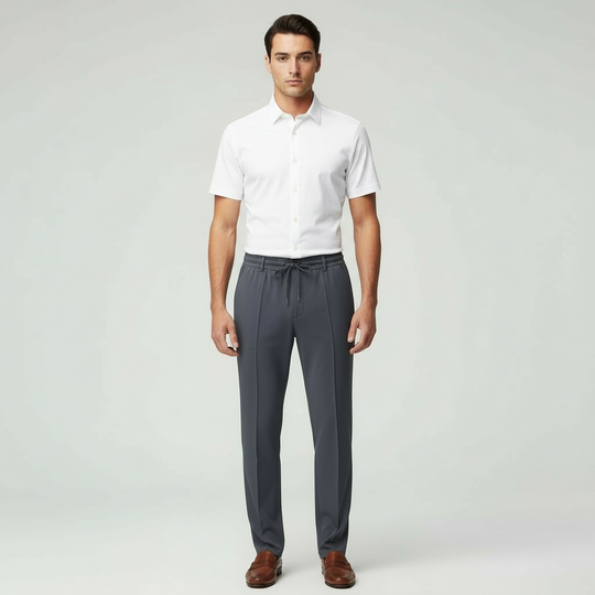 Herren Elegante Freizeithose Komfort | EB
