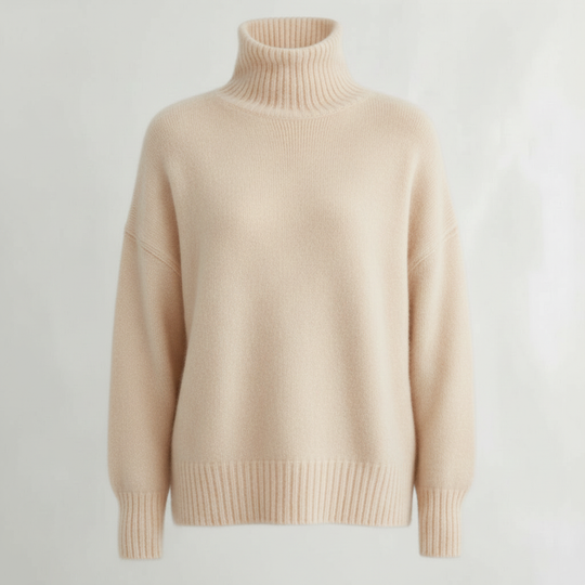 Rollkragenpullover Damen Komfort | EB