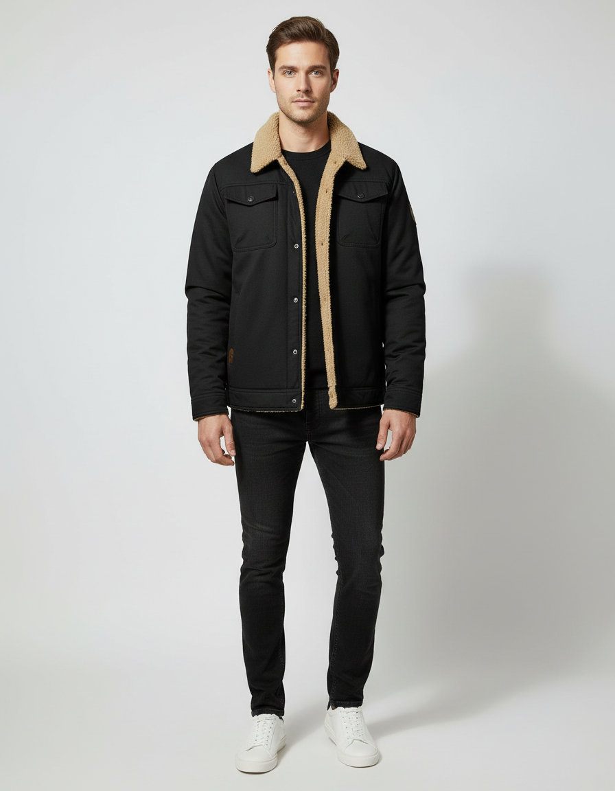 Leichte Winter Bomberjacke Herren | EB