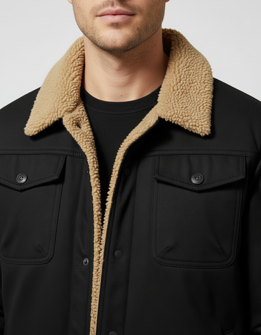 Leichte Winter Bomberjacke Herren | EB