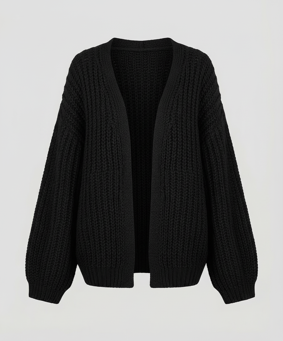 Bequeme Strickjacke Damen Langarm | EB