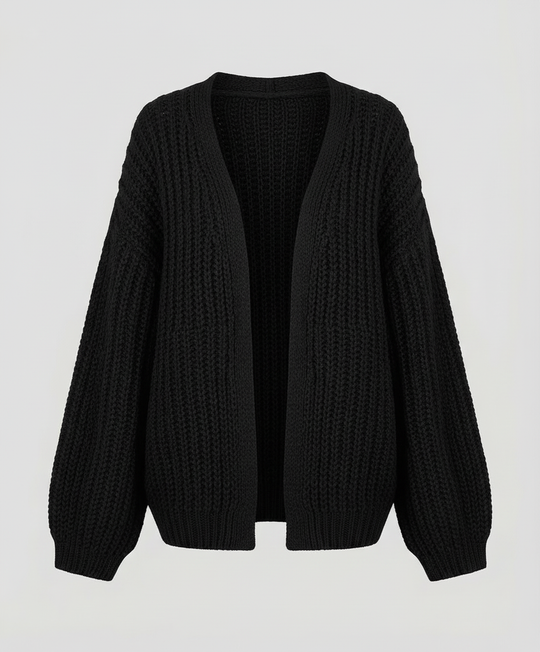 Bequeme Strickjacke Damen Langarm | EB