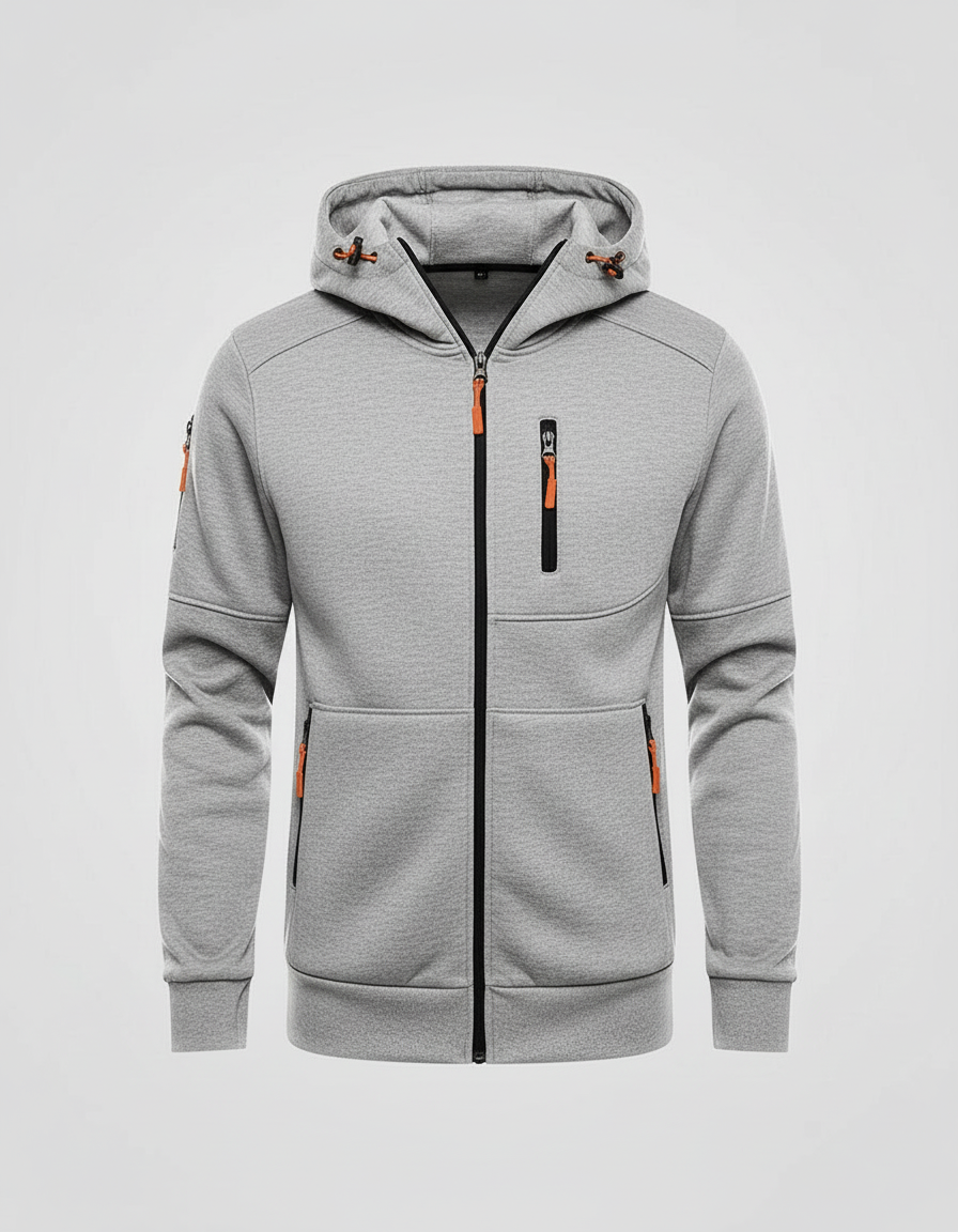 Herren Hoodie Mit Reißverschluss | EB
