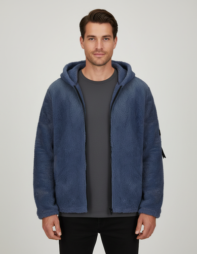 Schwere Fleece Winterjacke | EB