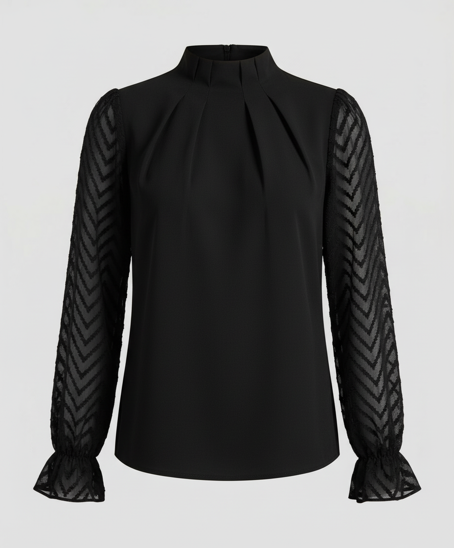 Elegantes Langarm Oberteil Damen | EB