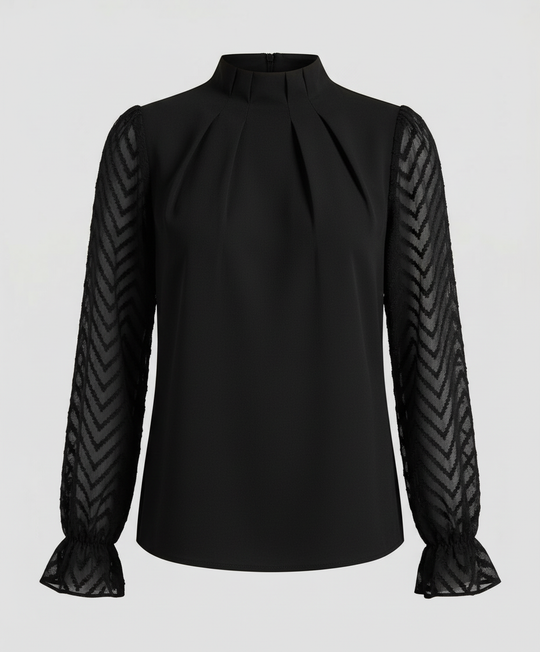 Elegantes Langarm Oberteil Damen | EB