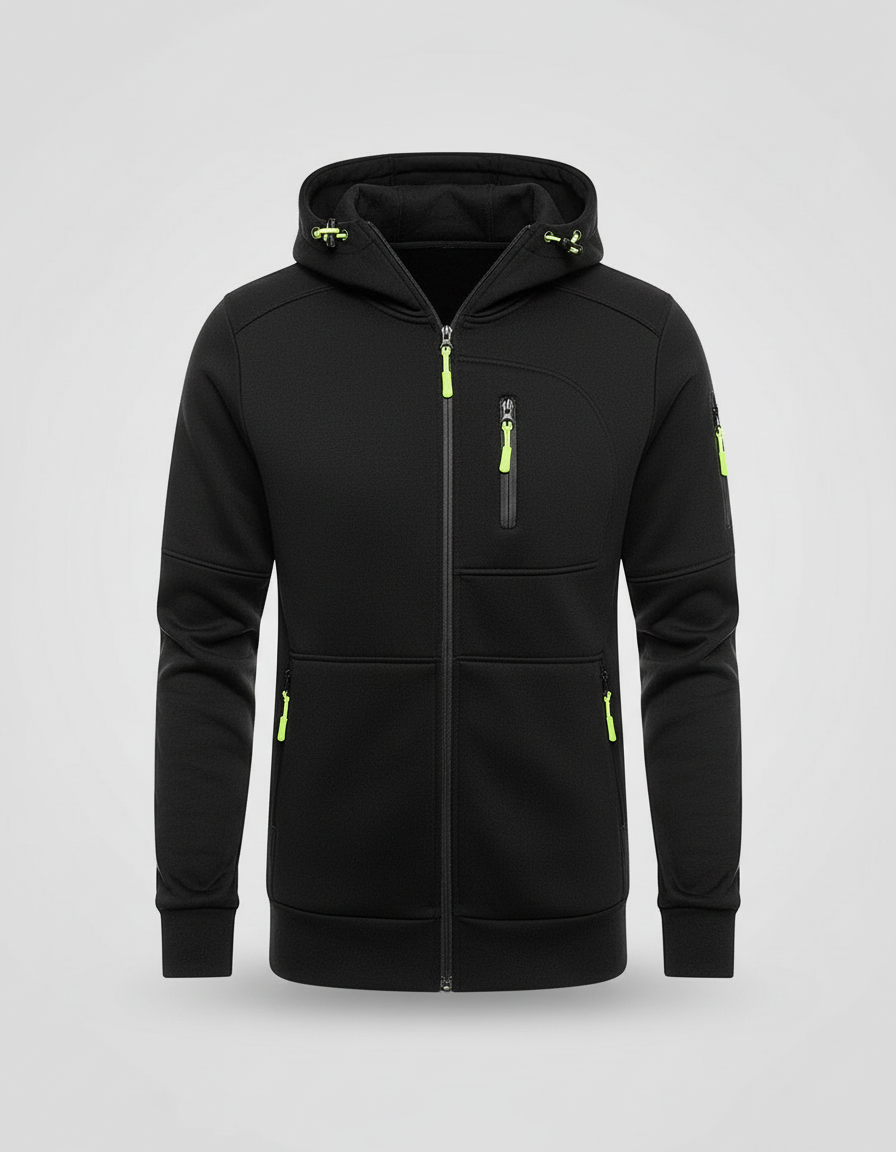 Herren Hoodie Mit Reißverschluss | EB