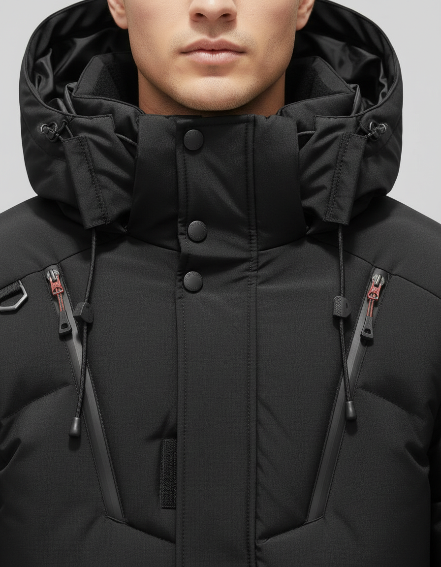 Elegante Premium Daunenjacke Herren | EB