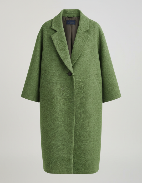 Eleganter Langer Wollmantel Damen | EB