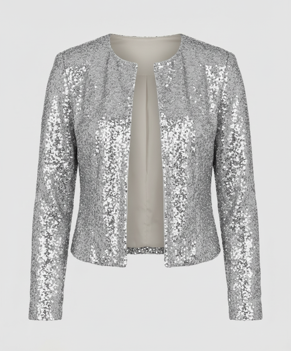 Elegante Glitzerjacke Damen Abend | EB