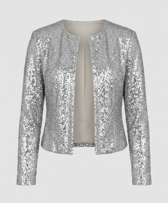 Elegante Glitzerjacke Damen Abend | EB
