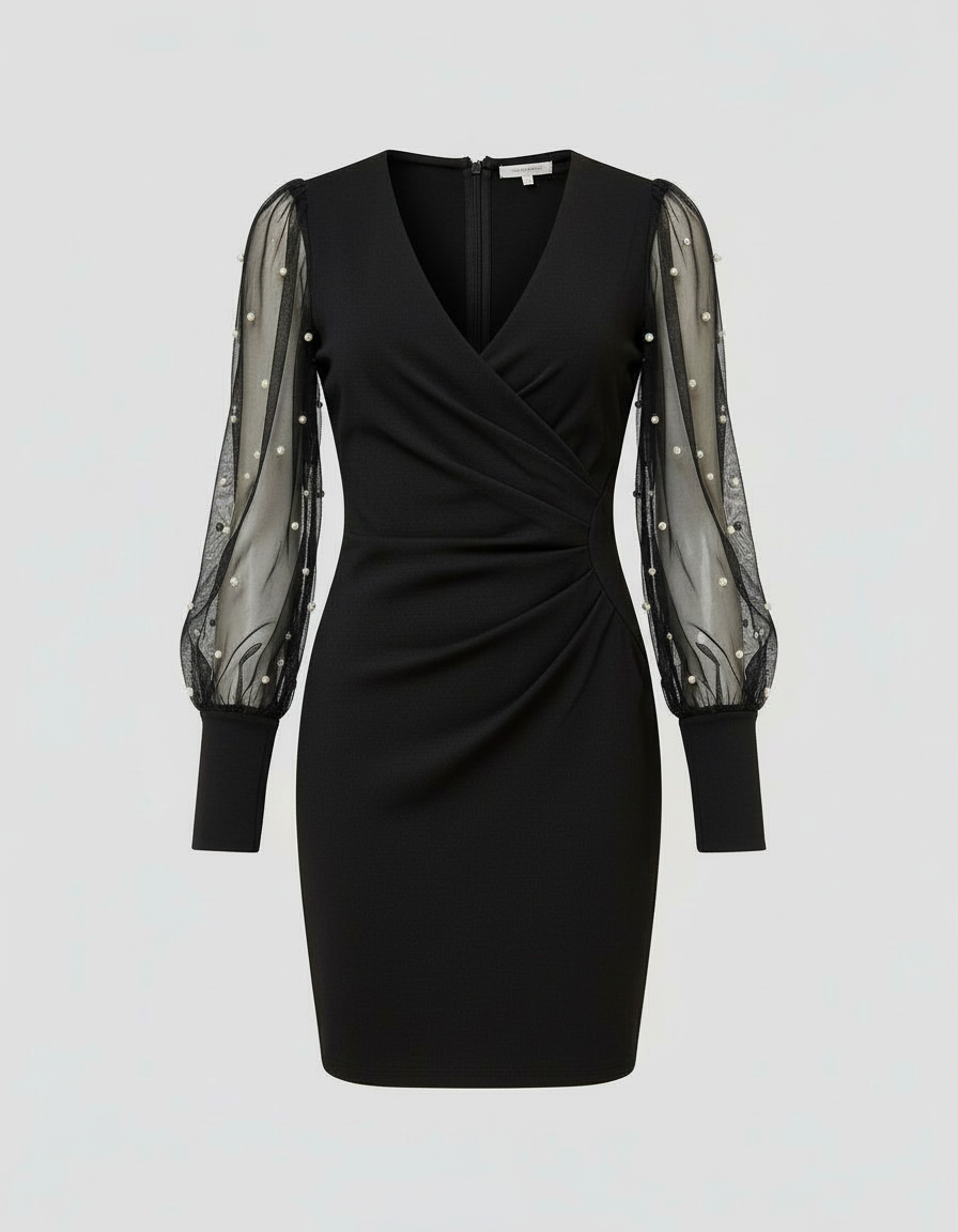 Festliches Spitzen Cocktailkleid Damen | EB