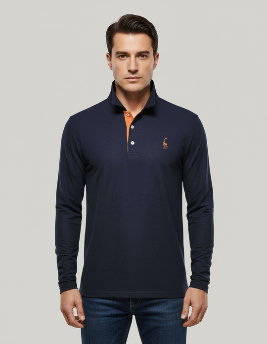 Atmungsaktives Baumwoll Poloshirt Herren | EB