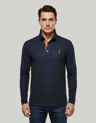 Atmungsaktives Baumwoll Poloshirt Herren | EB