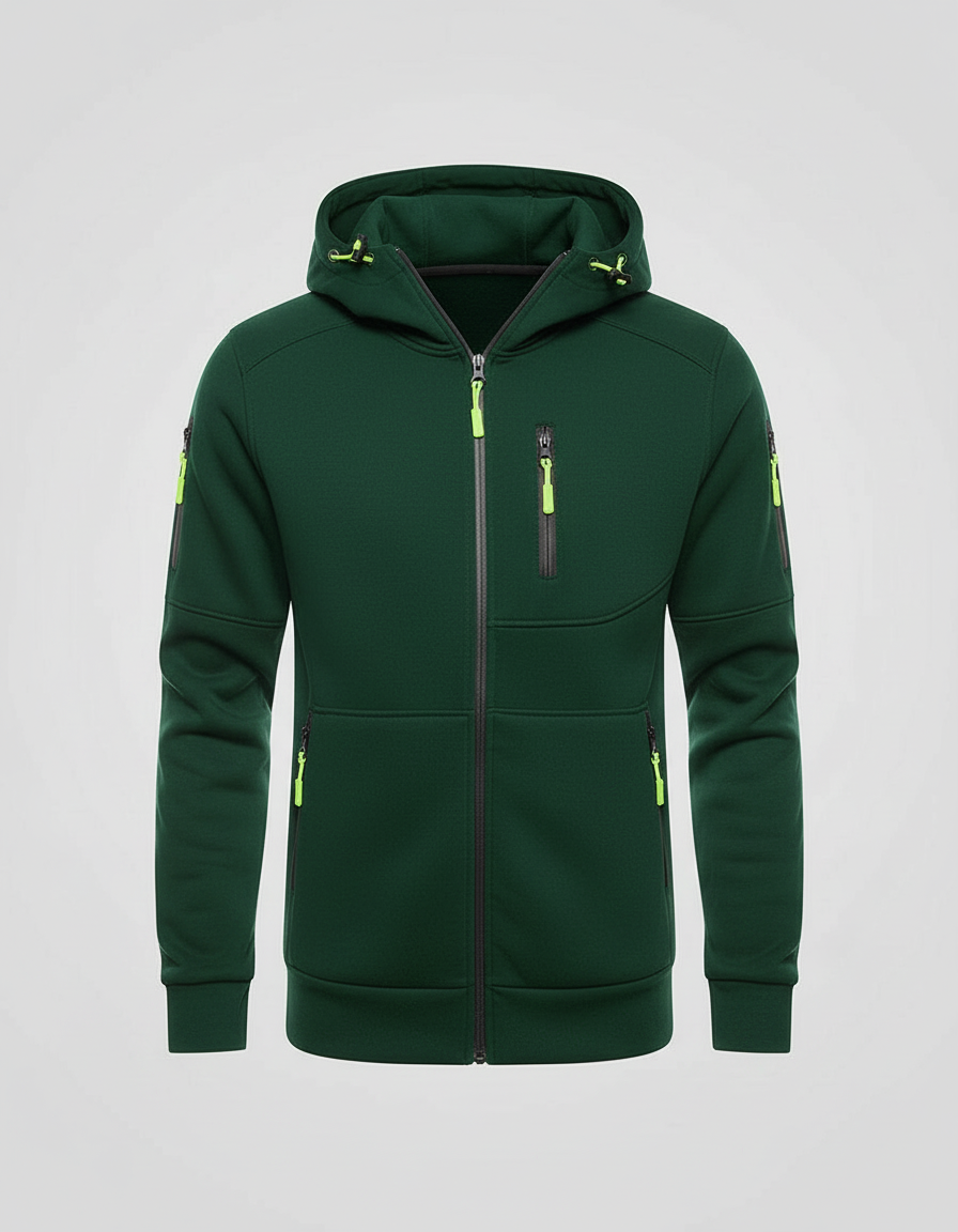 Herren Hoodie Mit Reißverschluss | EB