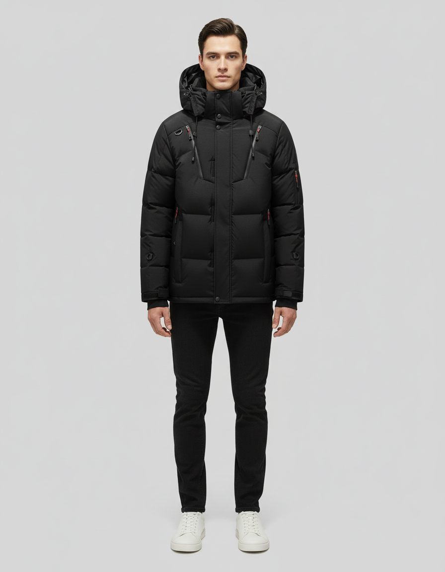 Elegante Premium Daunenjacke Herren | EB