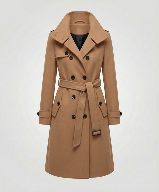Warmer Damen Trenchcoat Elegant | EB