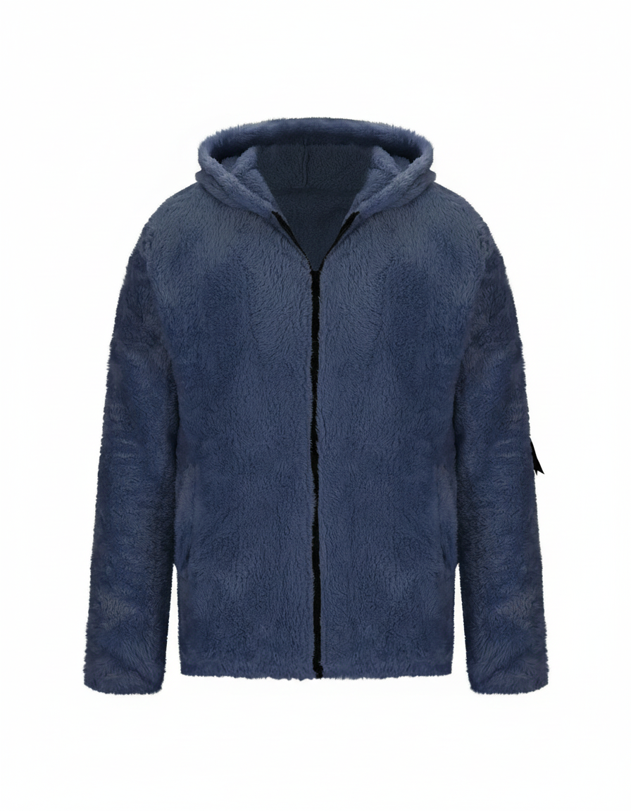 Schwere Fleece Winterjacke | EB
