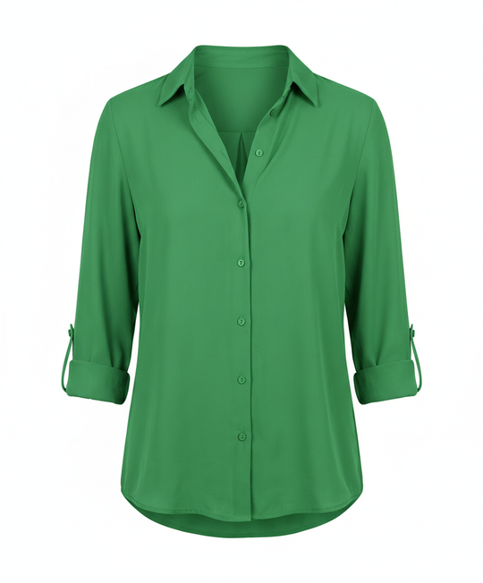 Elegante Damenbluse Langarm | EB