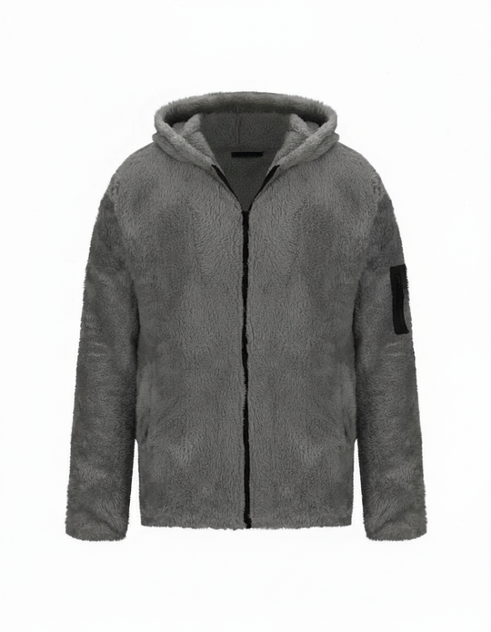 Schwere Fleece Winterjacke | EB