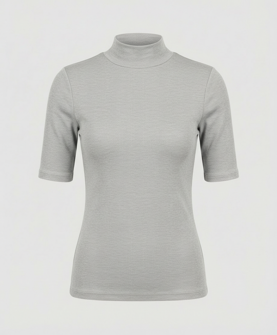 Feinstrick Nahtloser Rollkragenpullover Damen | EB