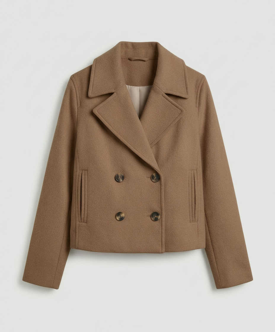 Kurz Doppelreiher Damenjacke | EB