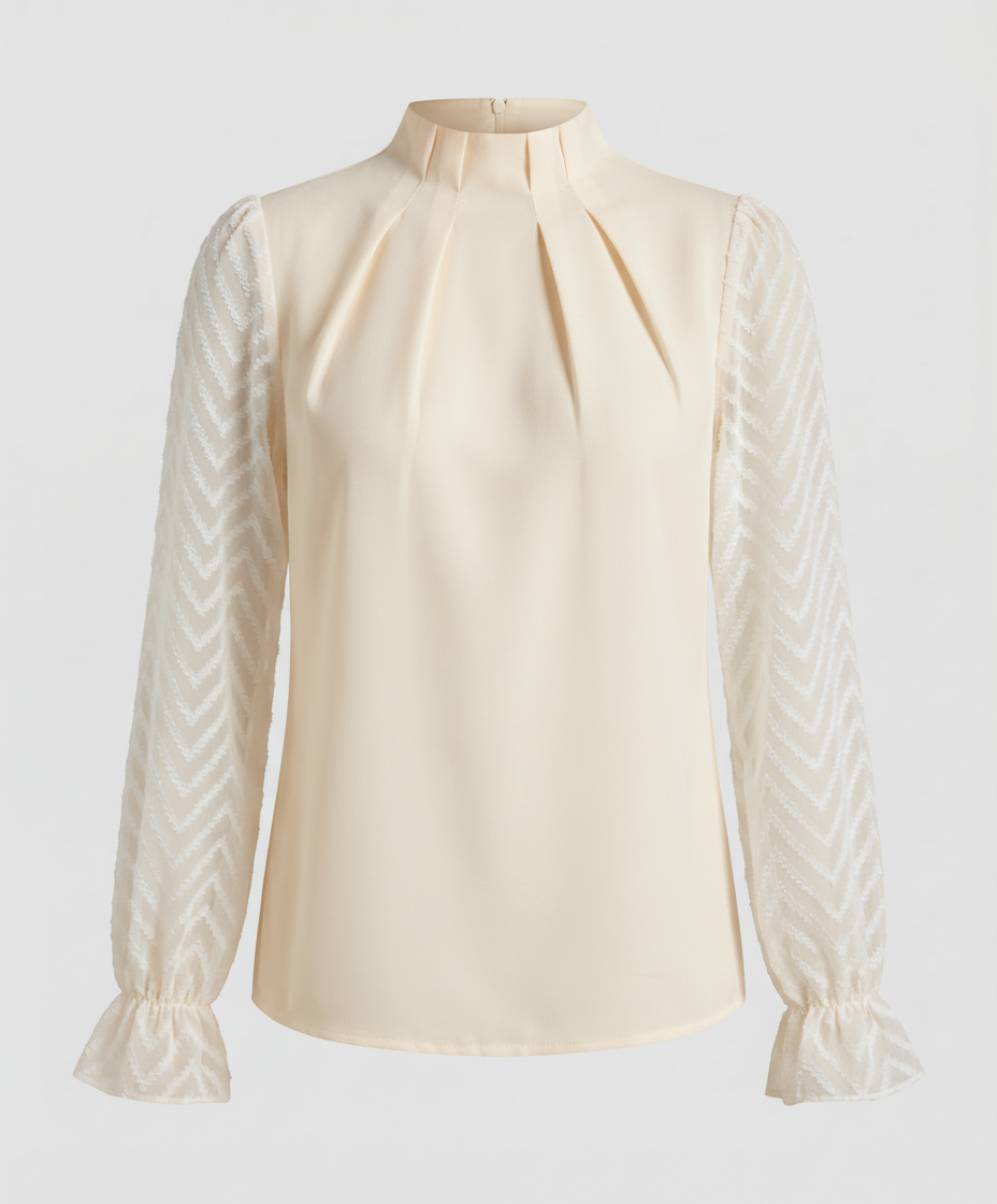 Elegantes Langarm Oberteil Damen | EB