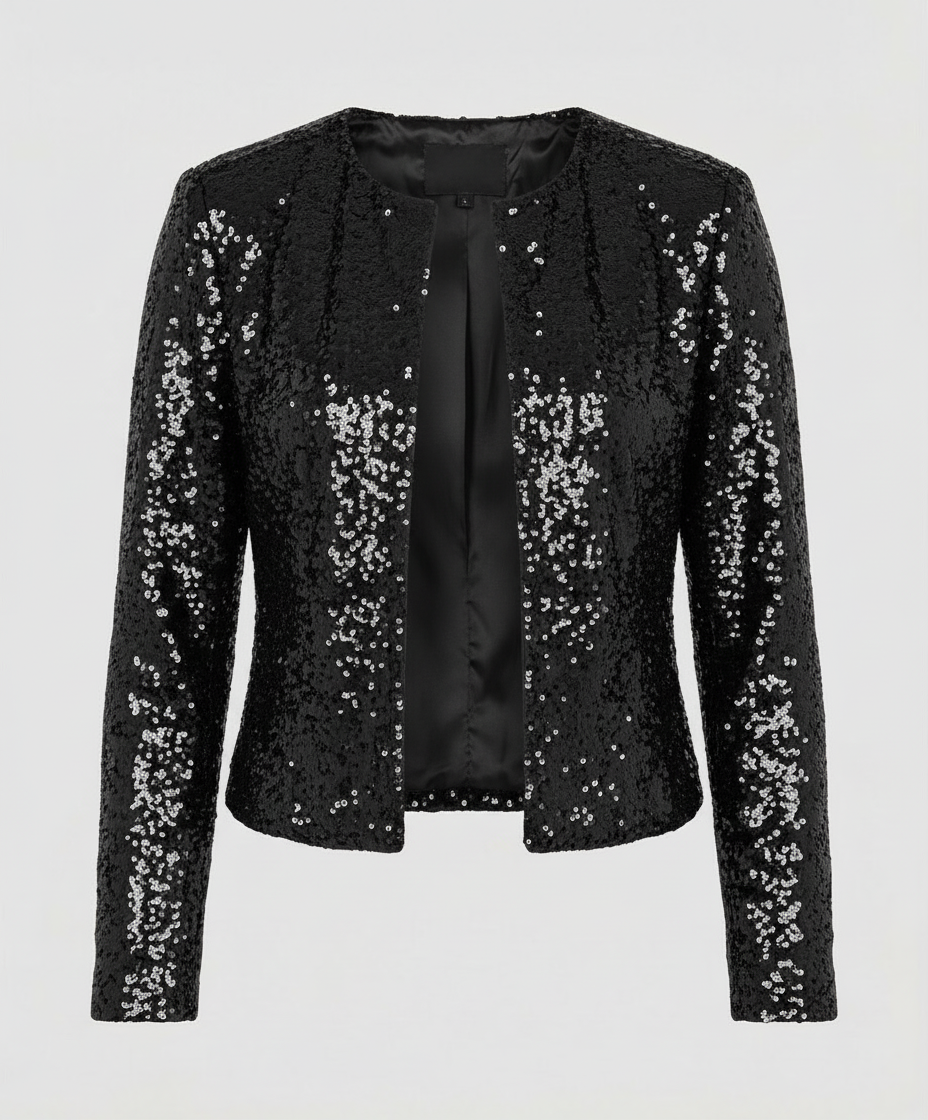Elegante Glitzerjacke Damen Abend | EB