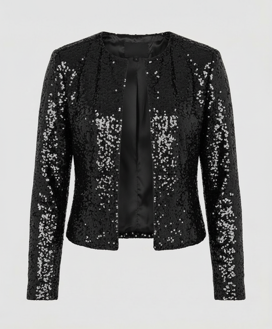 Elegante Glitzerjacke Damen Abend | EB