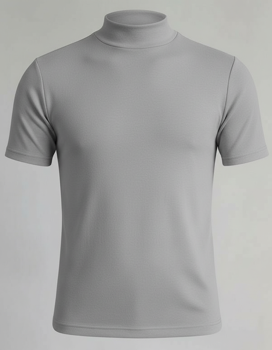 Rollkragen Slim Fit Herrenhemd | EB