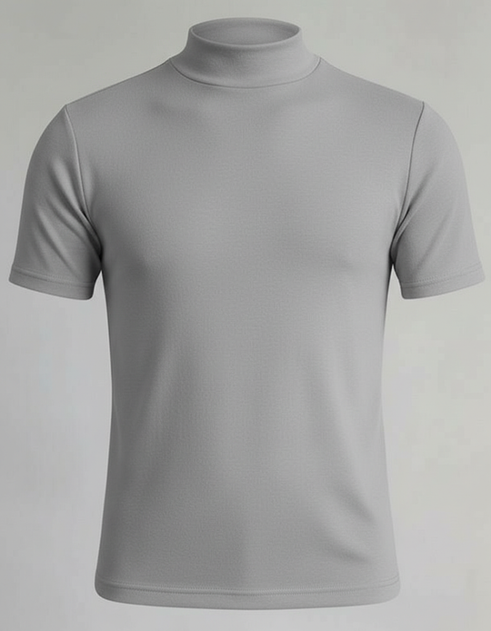 Rollkragen Slim Fit Herrenhemd | EB