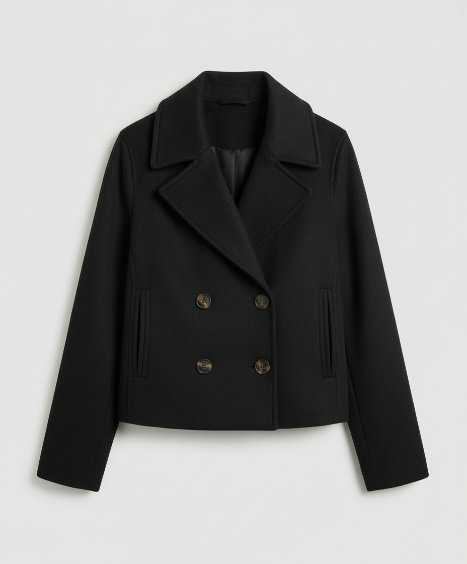 Kurz Doppelreiher Damenjacke | EB