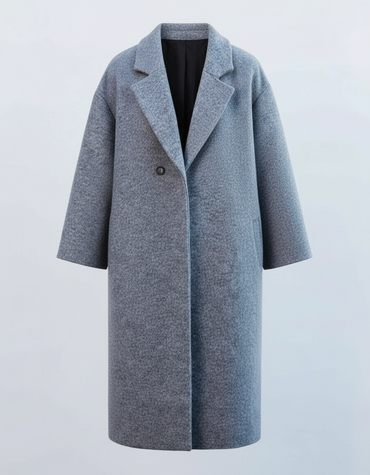 Eleganter Langer Wollmantel Damen | EB