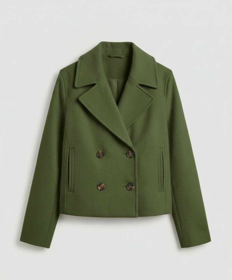 Kurz Doppelreiher Damenjacke | EB