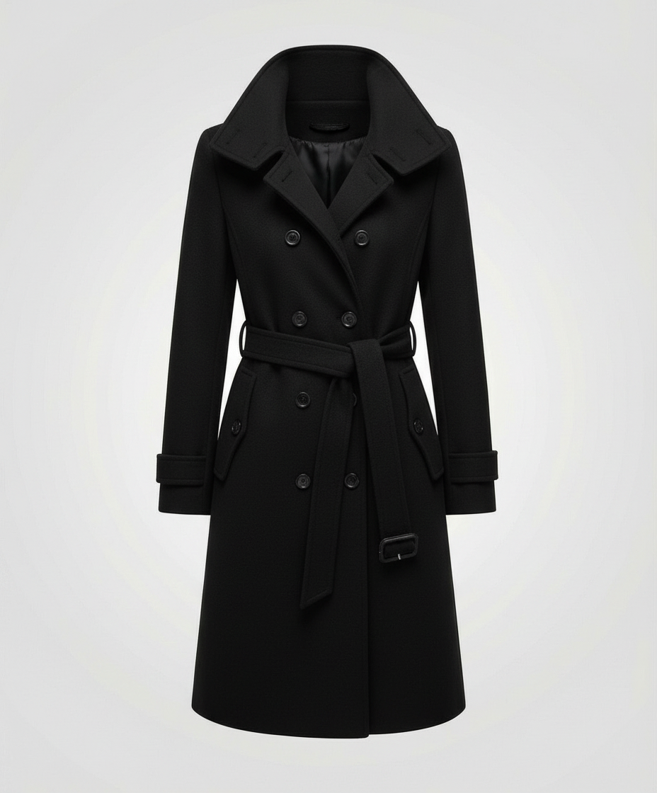 Warmer Damen Trenchcoat Elegant | EB