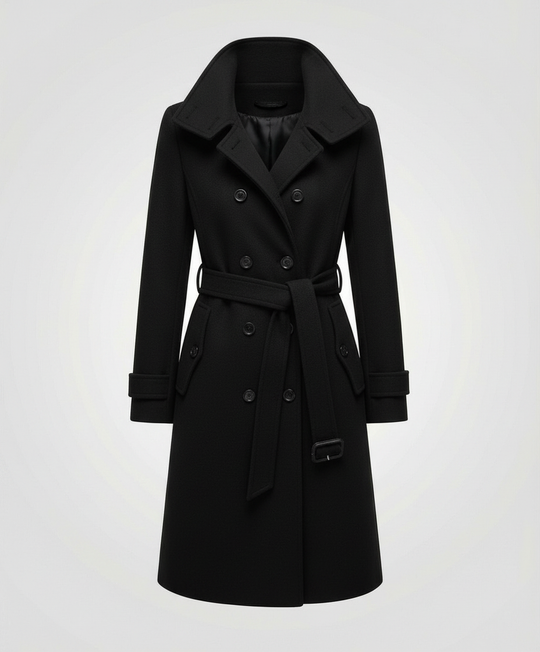 Warmer Damen Trenchcoat Elegant | EB