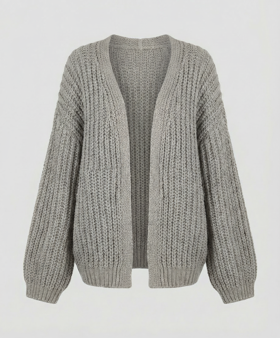 Bequeme Strickjacke Damen Langarm | EB