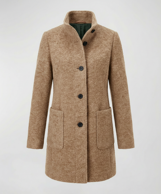 Eleganter Vintage Wollmantel Damen | EB
