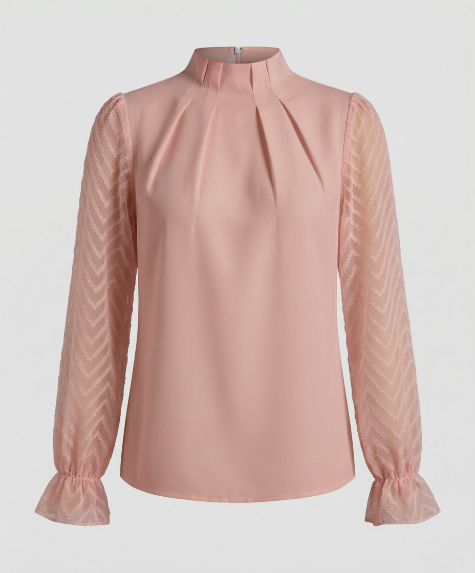 Elegantes Langarm Oberteil Damen | EB