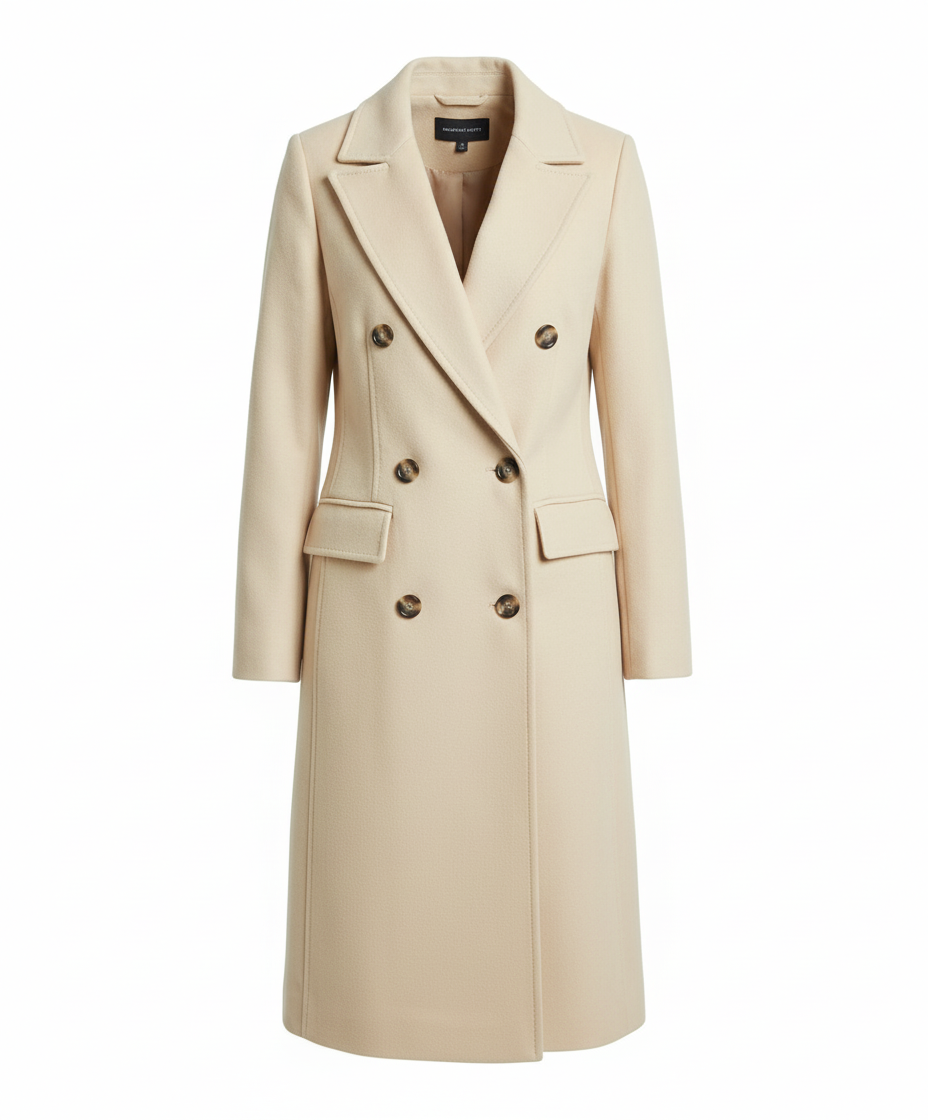 Elegante Lange Winterjacke Damen | EB