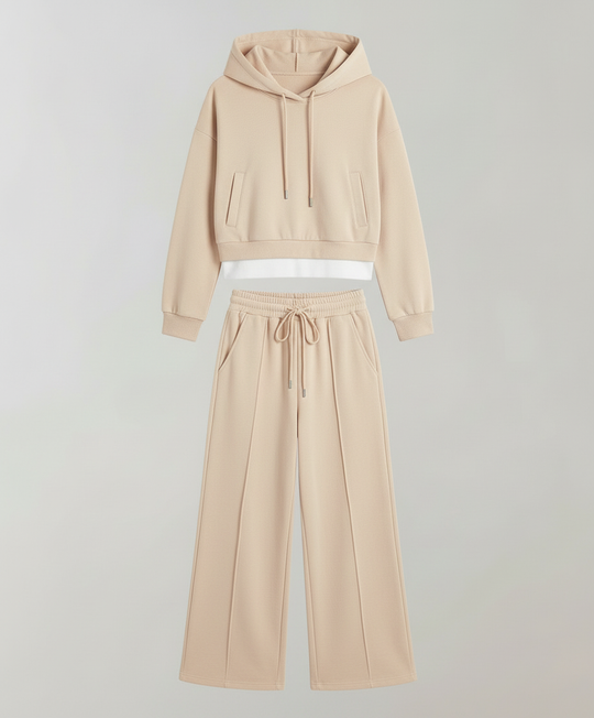 Zweifarbiges Damen Lounge Set | EB