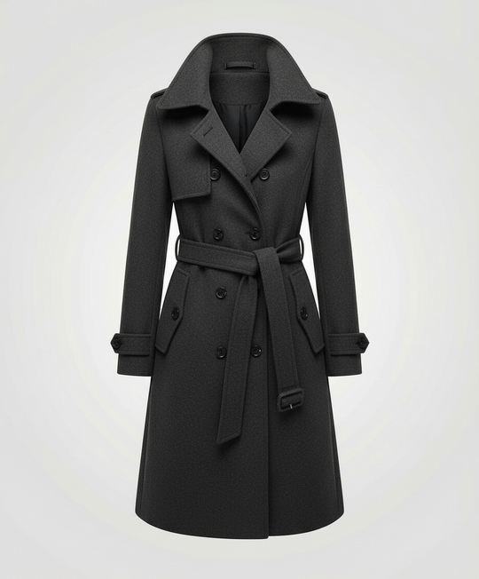 Warmer Damen Trenchcoat Elegant | EB